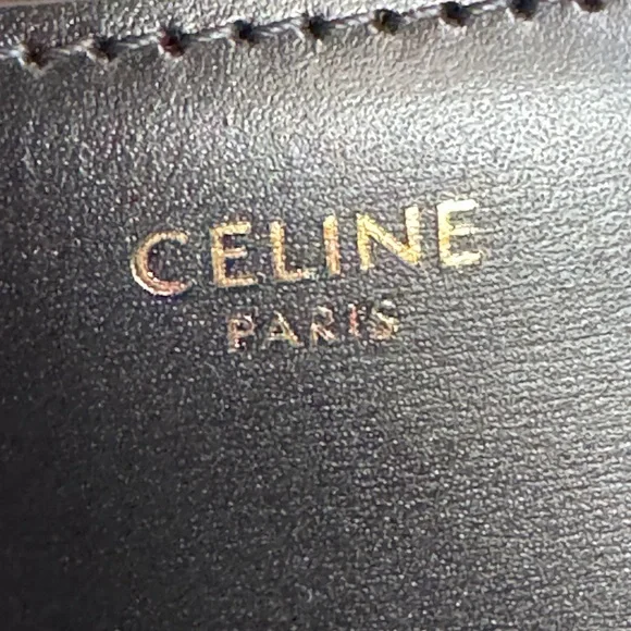 Celine Black Leather Crossbody Bag - Picture 3 of 16